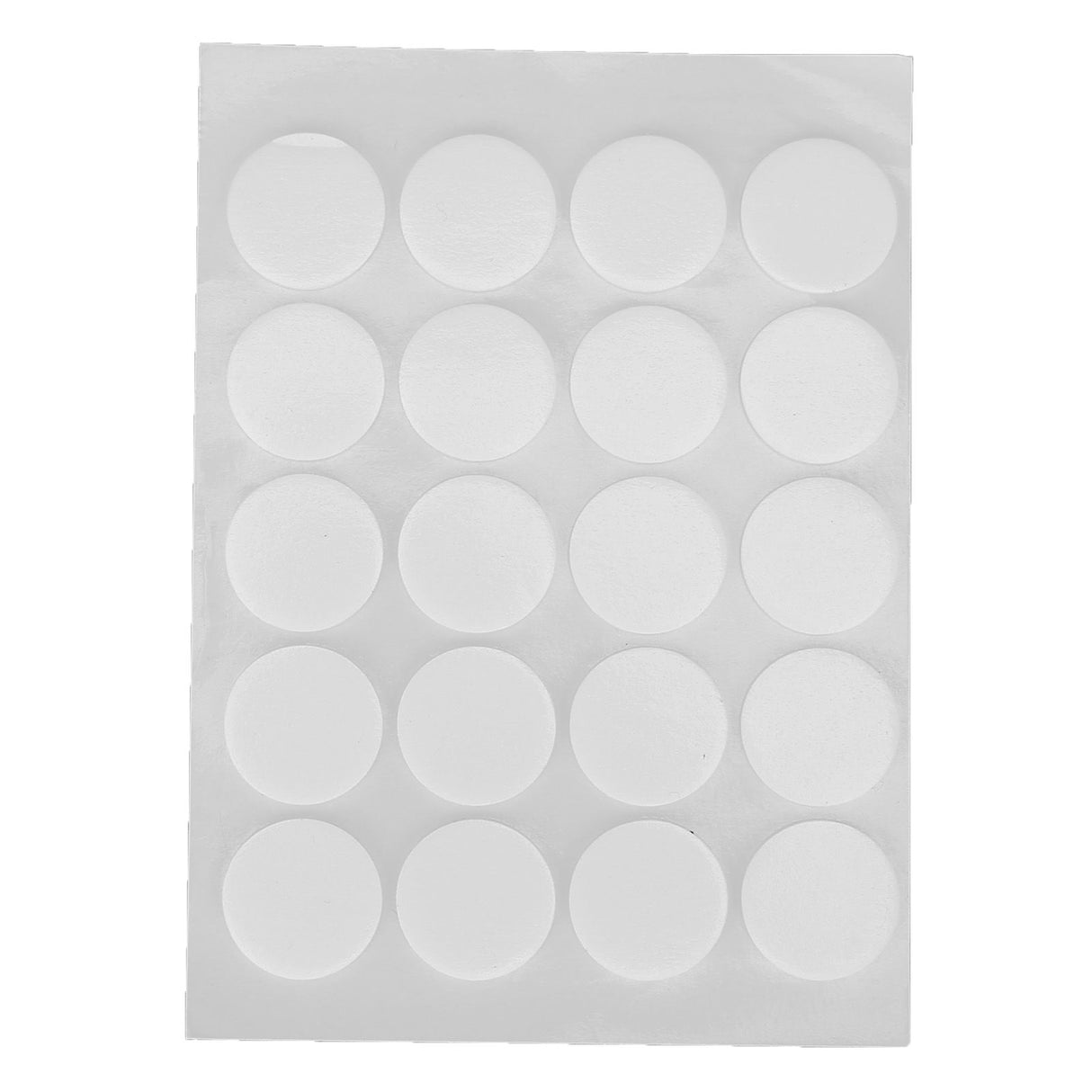 200Pcs Candle Wick Stickers Heat Resistant Double Sided Tape Sticker for Candle MakingWhite Bottom