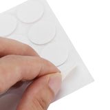 200Pcs Candle Wick Stickers Heat Resistant Double Sided Tape Sticker for Candle MakingWhite Bottom - Extra Image