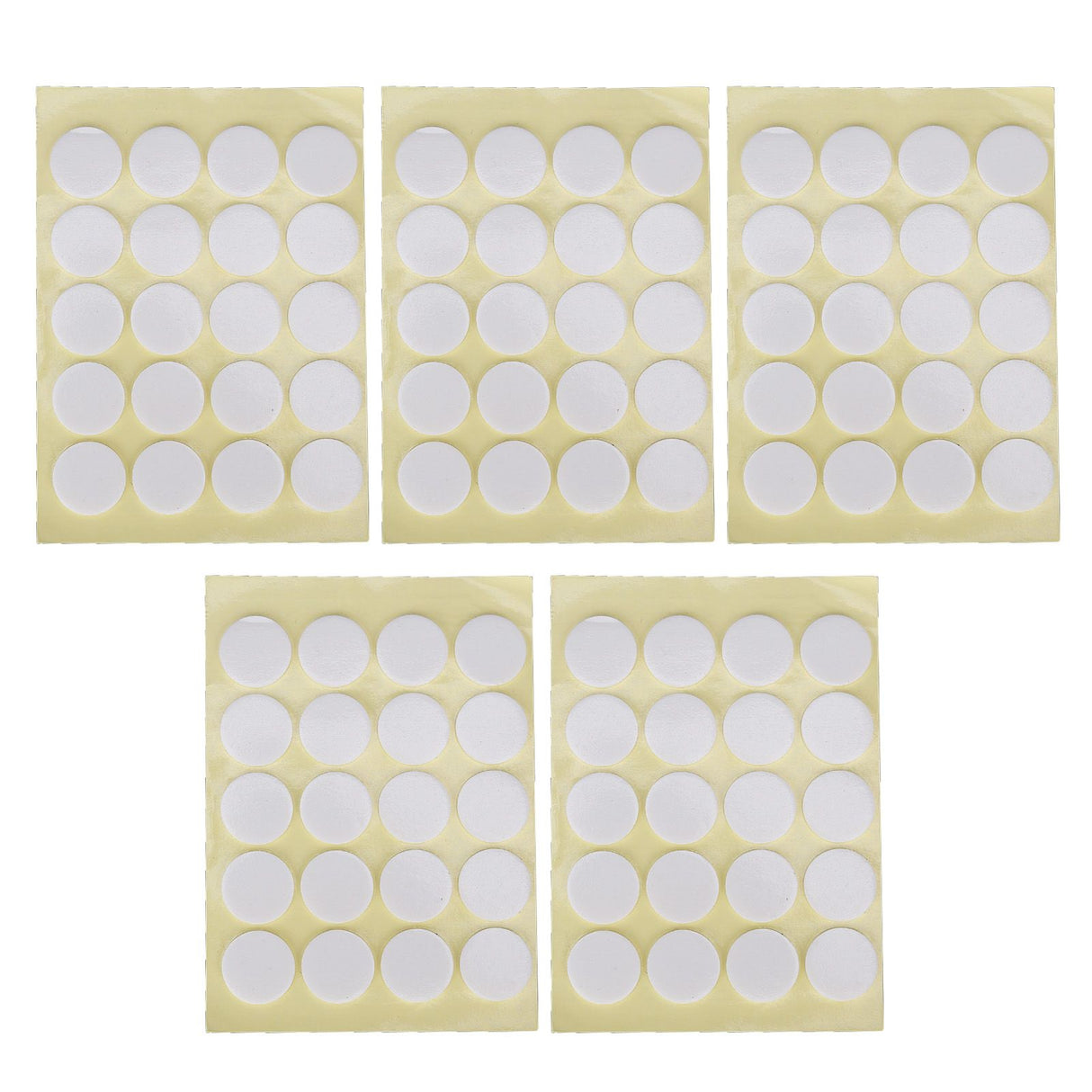 200Pcs Candle Wick Stickers Heat Resistant Double Sided Tape Sticker for Candle MakingYellow Bottom
