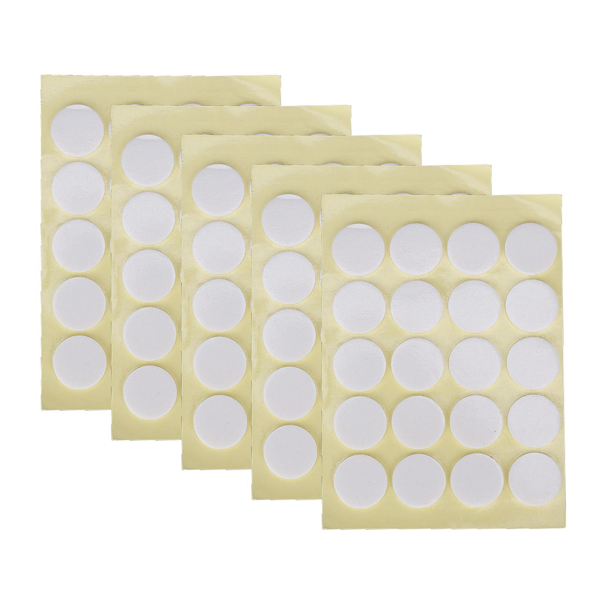 200Pcs Candle Wick Stickers Heat Resistant Double Sided Tape Sticker for Candle MakingYellow Bottom