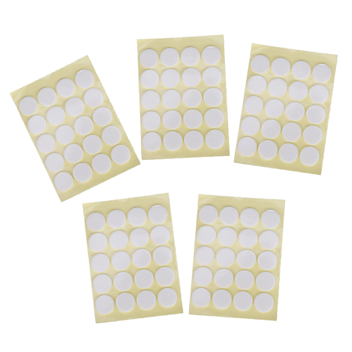 200Pcs Candle Wick Stickers Heat Resistant Double Sided Tape Sticker for Candle MakingYellow Bottom