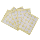 200Pcs Candle Wick Stickers Heat Resistant Double Sided Tape Sticker for Candle MakingYellow Bottom