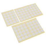 200Pcs Candle Wick Stickers Heat Resistant Double Sided Tape Sticker for Candle MakingYellow Bottom