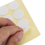 200Pcs Candle Wick Stickers Heat Resistant Double Sided Tape Sticker for Candle MakingYellow Bottom