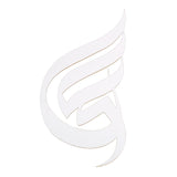 3 Dimensional Thickened Mirror Wall Sticker Acrylic Self Adhesive Wall Decoration for HomeJM740 Gold+EVA Glue