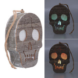 Halloween DIY Pumpkin Skull Lantern Decoration Festival LED Pumpkin Horror DecorationsSkull
