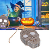Halloween DIY Pumpkin Skull Lantern Decoration Festival LED Pumpkin Horror DecorationsSkull - Extra Image