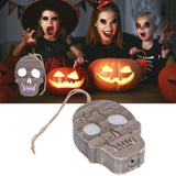 Halloween DIY Pumpkin Skull Lantern Decoration Festival LED Pumpkin Horror DecorationsSkull
