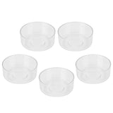 50Pcs DIY Plastic Candle Mold Transparent Heat Resistant Candle Making Container AccessoryRound Shape - Extra Image