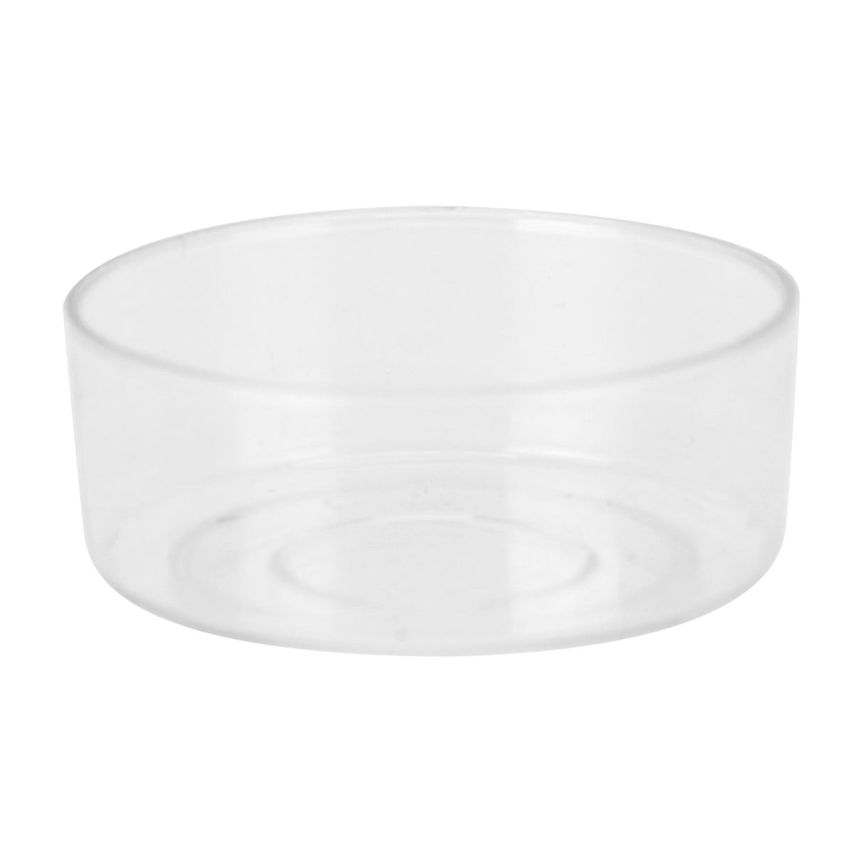 50Pcs DIY Plastic Candle Mold Transparent Heat Resistant Candle Making Container AccessoryRound Shape