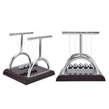 Interesting Pendulum Ball Innovative Decompression Fun Toy Office Decoration for Study Home - Low Angle