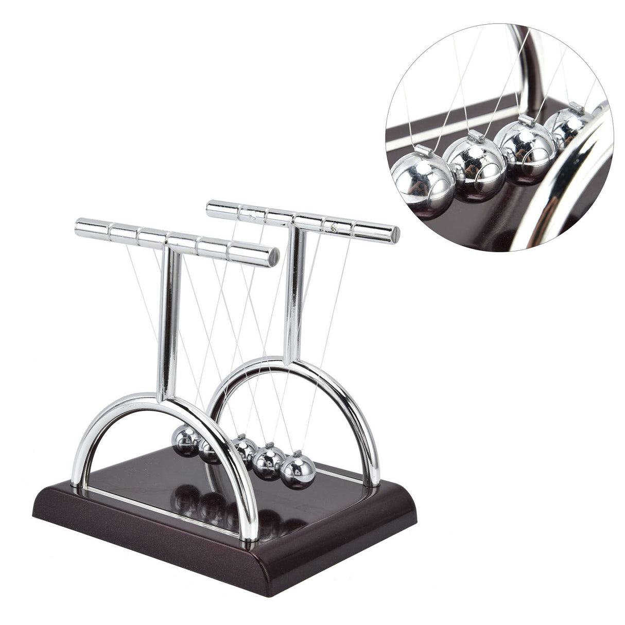 Interesting Pendulum Ball Innovative Decompression Fun Toy Office Decoration for Study Home