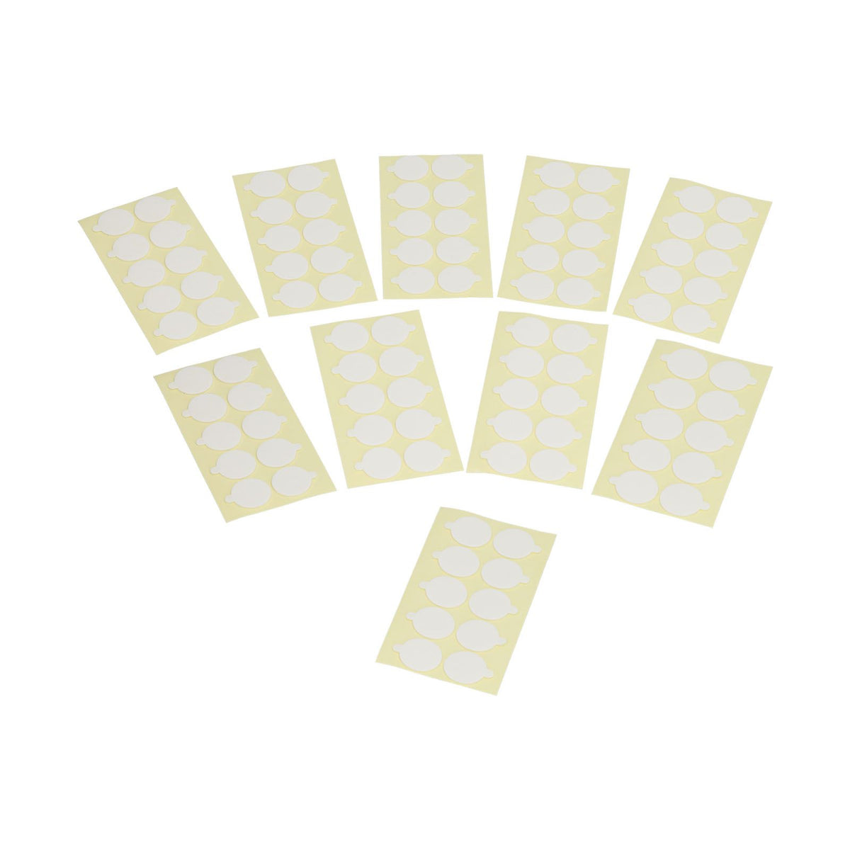 10Pcs Candle Wick Stickers Double Sided Heat Resistant Durable Convenient Candle Making Stickers