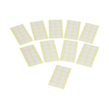 10Pcs Candle Wick Stickers Double Sided Heat Resistant Durable Convenient Candle Making Stickers