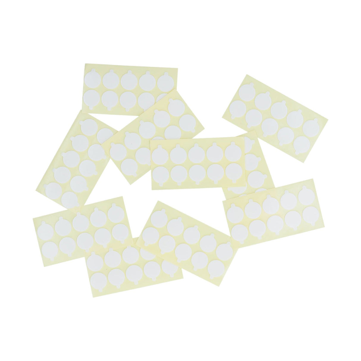 10Pcs Candle Wick Stickers Double Sided Heat Resistant Durable Convenient Candle Making Stickers