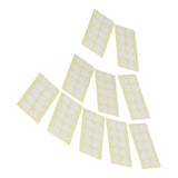 10Pcs Candle Wick Stickers Double Sided Heat Resistant Durable Convenient Candle Making Stickers - Side View