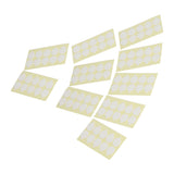 10Pcs Candle Wick Stickers Double Sided Heat Resistant Durable Convenient Candle Making Stickers - Top-Down View