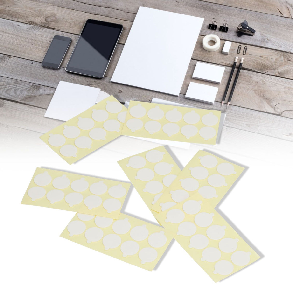 10Pcs Candle Wick Stickers Double Sided Heat Resistant Durable Convenient Candle Making Stickers