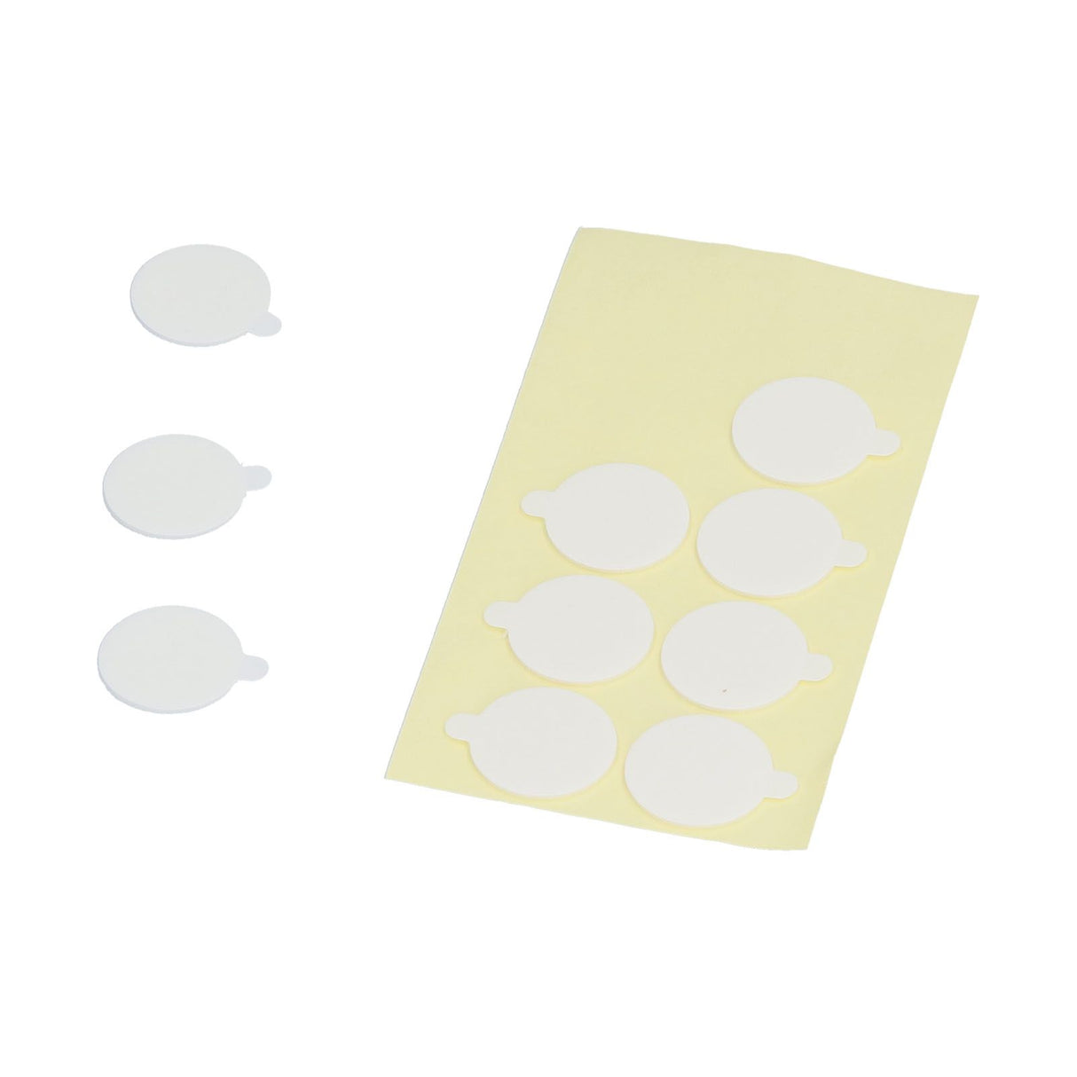 10Pcs Candle Wick Stickers Double Sided Heat Resistant Durable Convenient Candle Making Stickers