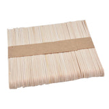 50Pcs Candle Wick Holder Birch Easy Use Reusable Wooden Wax Core Holder for Making Candles114x10mm Single Hole - Front View