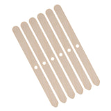 50Pcs Candle Wick Holder Birch Easy Use Reusable Wooden Wax Core Holder for Making Candles114x10mm Single Hole - Extra Image