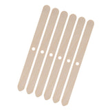 50Pcs Candle Wick Holder Birch Easy Use Reusable Wooden Wax Core Holder for Making Candles114x10mm Single Hole