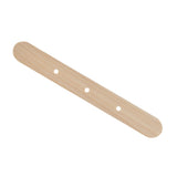 50Pcs Candle Wick Holder Birch Easy Use Reusable Wooden Wax Core Holder for Making Candles150x20mm 3 Hole