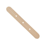 50Pcs Candle Wick Holder Birch Easy Use Reusable Wooden Wax Core Holder for Making Candles150x20mm 3 Hole