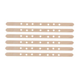 50Pcs Candle Wick Holder Birch Easy Use Reusable Wooden Wax Core Holder for Making Candles180x10mm 7 Hole - Extra Image