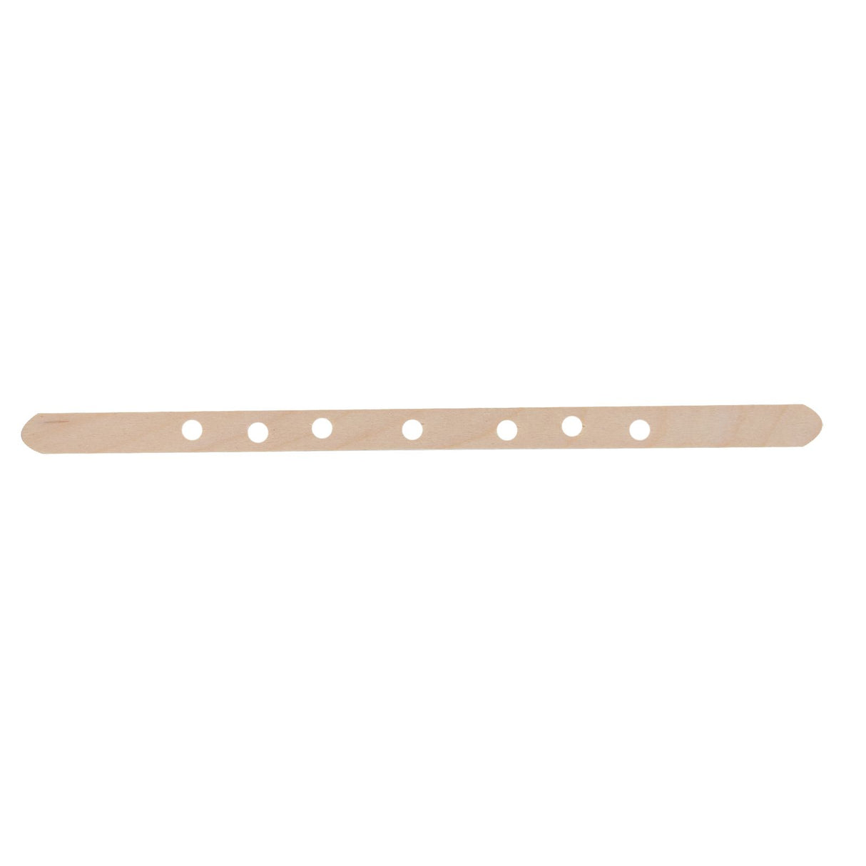 50Pcs Candle Wick Holder Birch Easy Use Reusable Wooden Wax Core Holder for Making Candles180x10mm 7 Hole