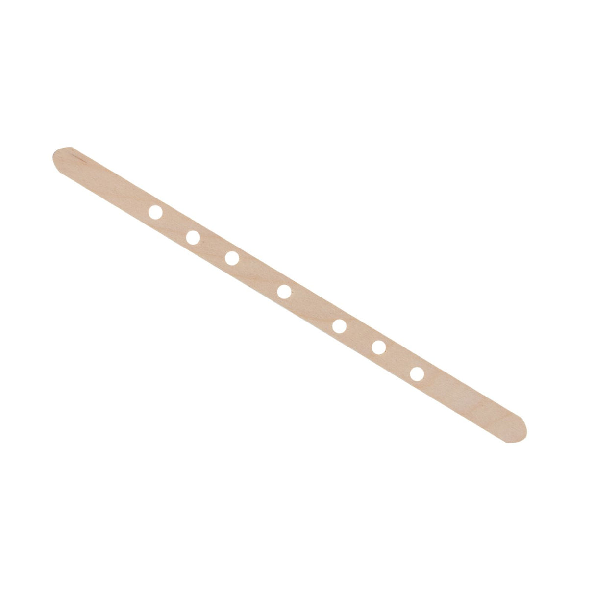 50Pcs Candle Wick Holder Birch Easy Use Reusable Wooden Wax Core Holder for Making Candles180x10mm 7 Hole