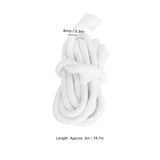 Candle Wick Functional Round Braid Natural Cotton Candle Wick for Making Candles and DIY Oil Lamps