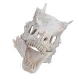 Latex Simulation Dinosaur Skull Mask Head Cover Halloween Costume Party Cosplay Props Decoration - Top-Down View