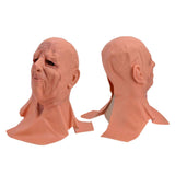 Old Man Mask Scary Halloween Latex Bald Human Head Cover Costume Party Cosplay Props