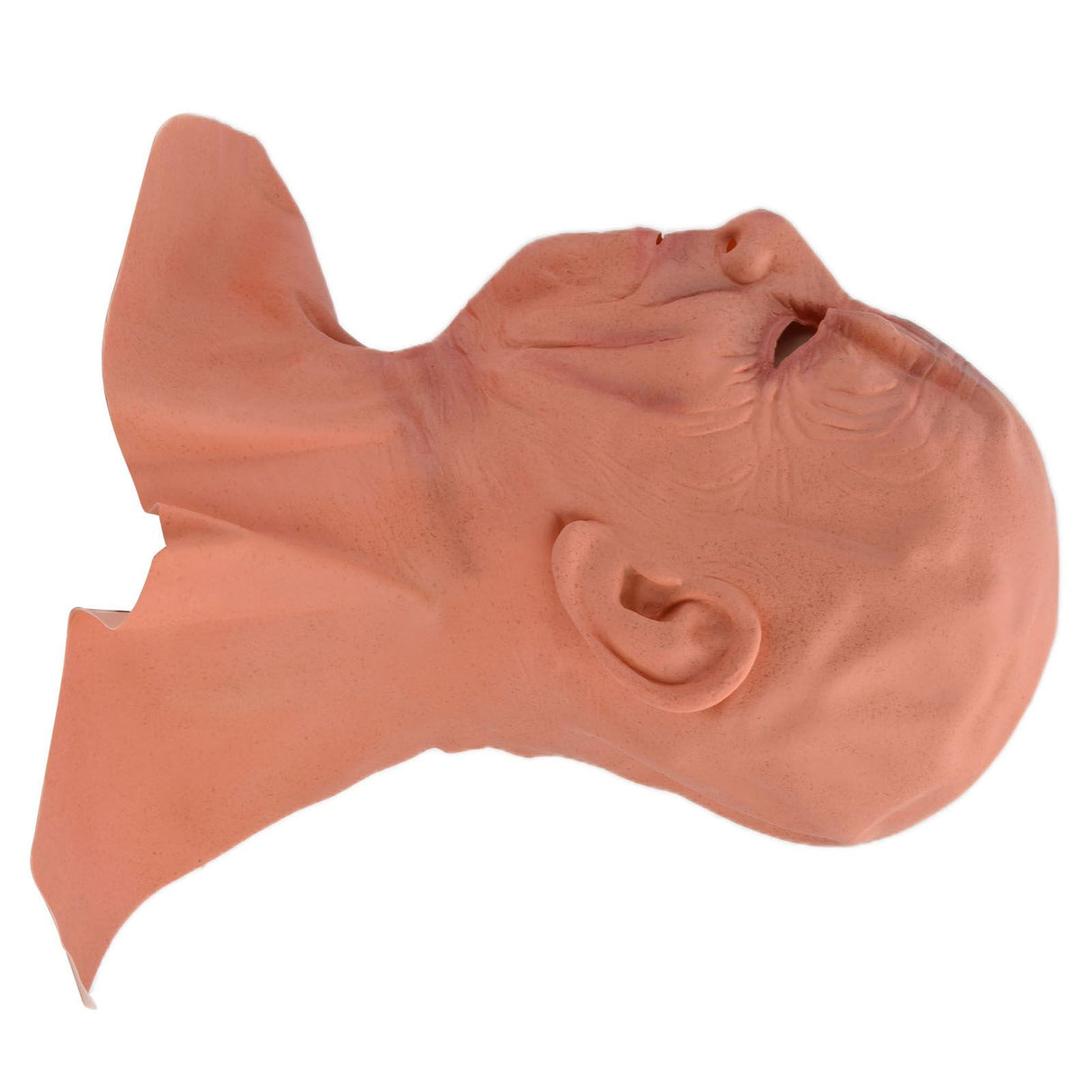 Old Man Mask Scary Halloween Latex Bald Human Head Cover Costume Party Cosplay Props