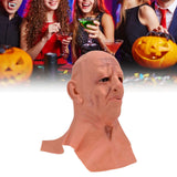Old Man Mask Scary Halloween Latex Bald Human Head Cover Costume Party Cosplay Props