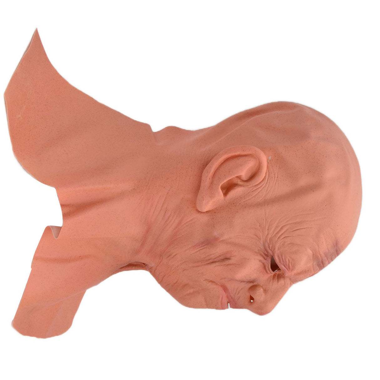 Old Man Mask Scary Halloween Latex Bald Human Head Cover Costume Party Cosplay Props