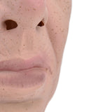 Realistic Bald Head Man Mask Latex Human Face Mask Funny Scary Halloween Costume Cosplay Props - Extra Image