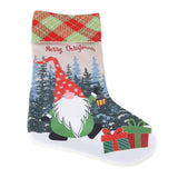 Christmas Decorative Sock Faceless Doll Pattern Children's Gift Bag for Festival Costume PartyRed Hat