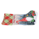 Christmas Decorative Sock Faceless Doll Pattern Children's Gift Bag for Festival Costume PartyRed Hat - Low Angle