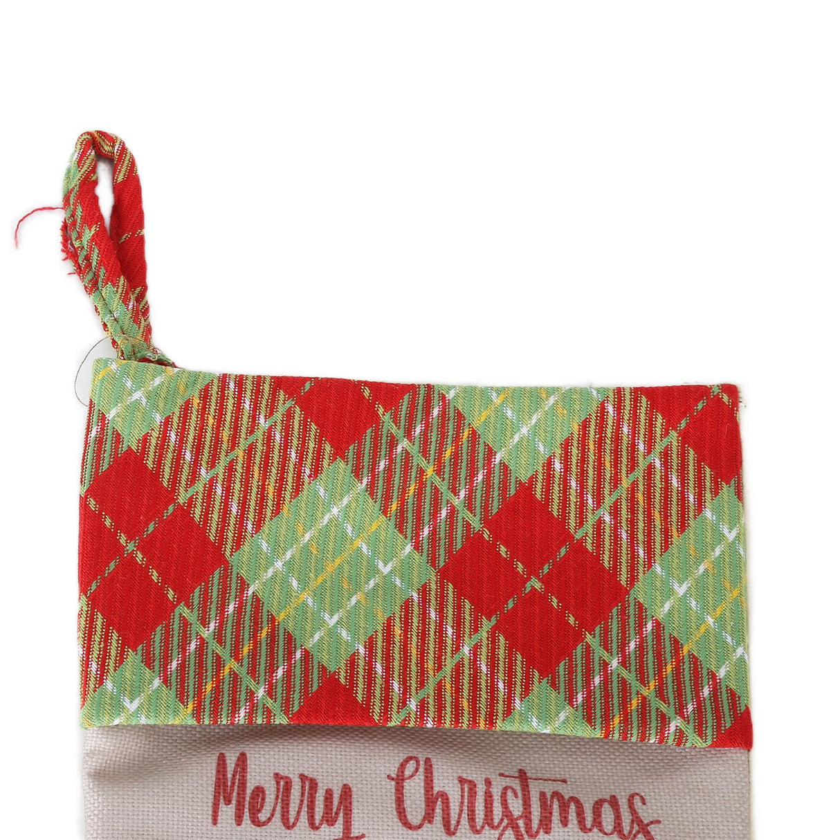 Christmas Decorative Sock Faceless Doll Pattern Children's Gift Bag for Festival Costume PartyGreen Hat