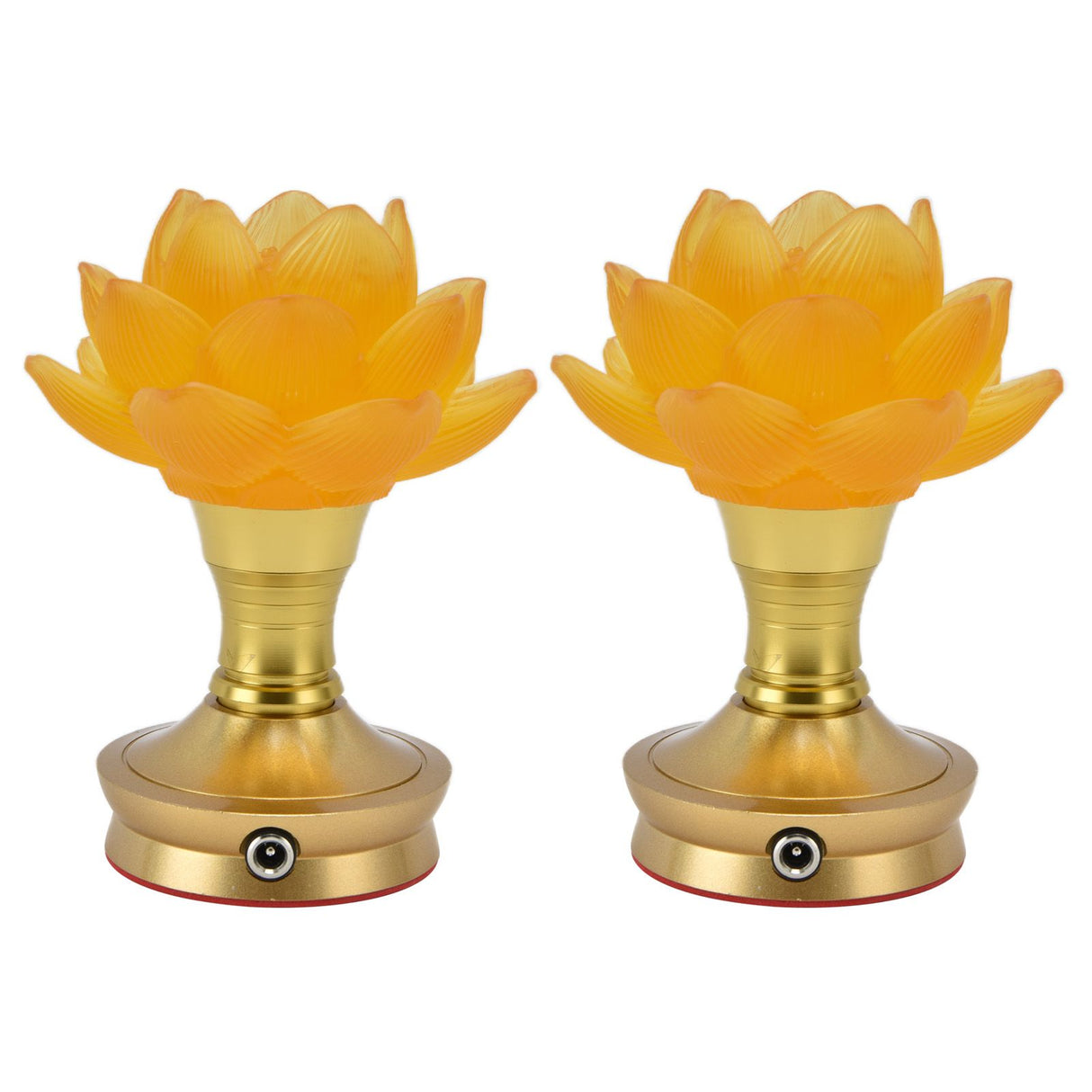 2 Set LED Buddhist Light 3 Color Adjustment Buddha Lamp Plug In Flower Light for Home Buddhist SupplyAU Plug 100-240V