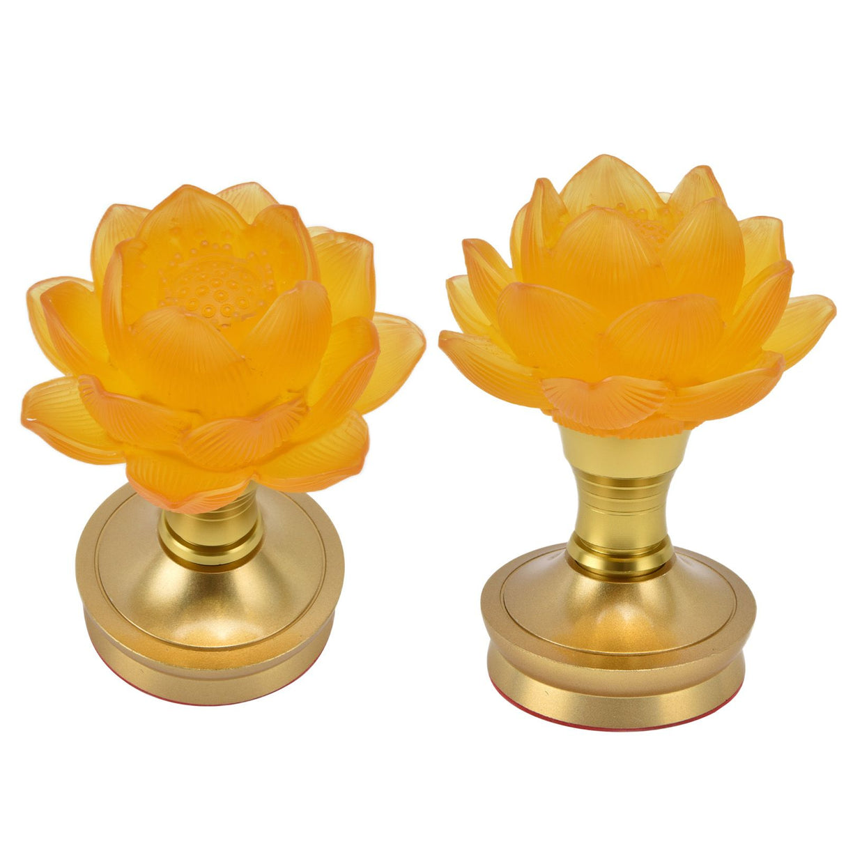 2 Set LED Buddhist Light 3 Color Adjustment Buddha Lamp Plug In Flower Light for Home Buddhist SupplyAU Plug 100-240V