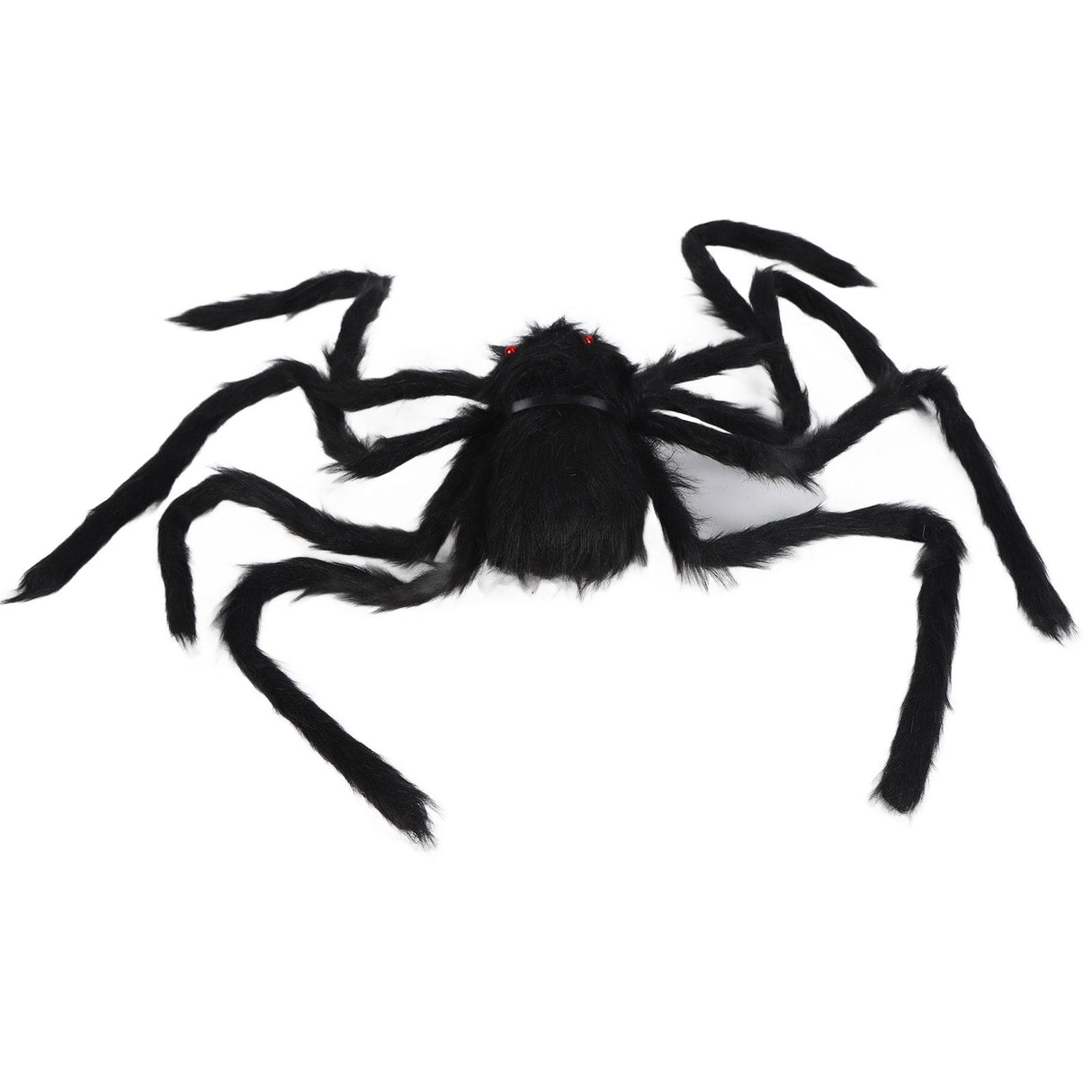 Spiders Halloween Decor Terrible Reusable Black Giant Spider Halloween Decoration for Indoor Outdoor90cm
