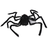 Spiders Halloween Decor Terrible Reusable Black Giant Spider Halloween Decoration for Indoor Outdoor90cm