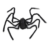 Spiders Halloween Decor Terrible Reusable Black Giant Spider Halloween Decoration for Indoor Outdoor90cm - 45-Degree Angle