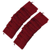 24PCS Drawstring Christmas Bag Lucky Number Gift Bag Christmas Sack Christmas Advent Calendar PouchWine Red - Extra Image