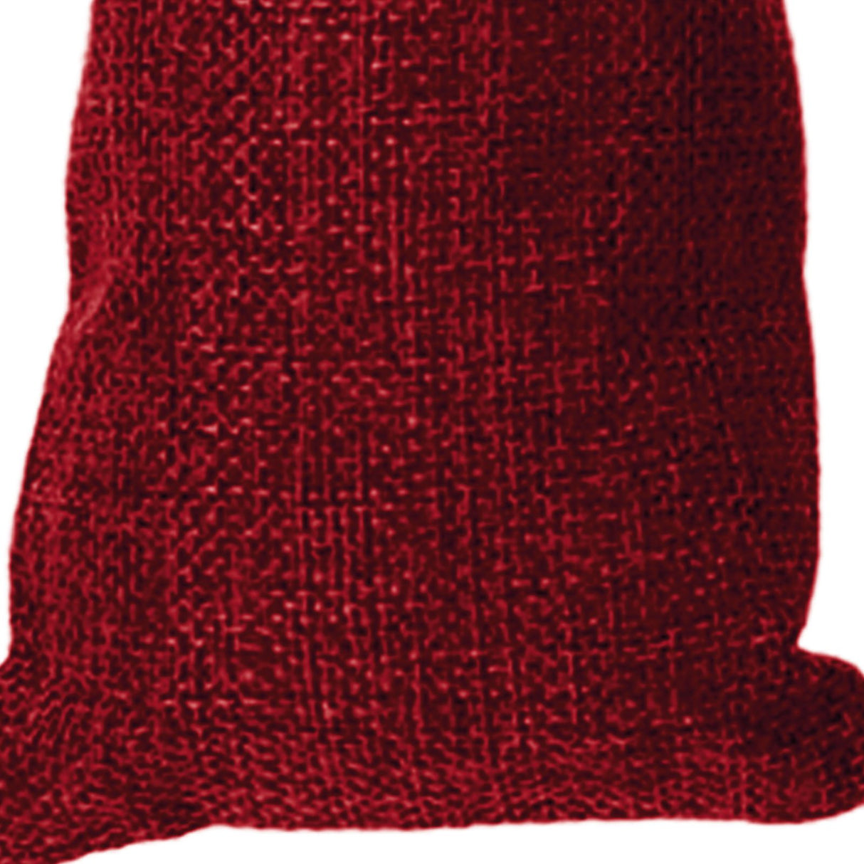 24PCS Drawstring Christmas Bag Lucky Number Gift Bag Christmas Sack Christmas Advent Calendar PouchWine Red