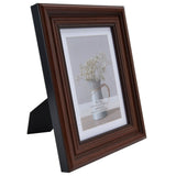Simple Style Concave Photo Frame Rectangular Photo Frame for Living Room BedroomM - Rear View