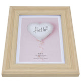 Modern Photo Frame Wooden Color Innovative Display Picture Frame for Home Office BedroomL - Top-Down View